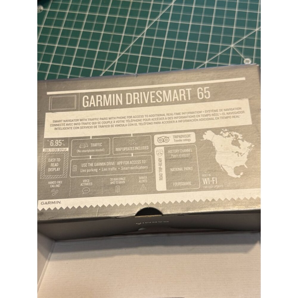 Garmin DriveSmart 65 GPS Navigator With Traffic & Wi-Fi 6.95" Display Includes C - Picture 5 of 12
